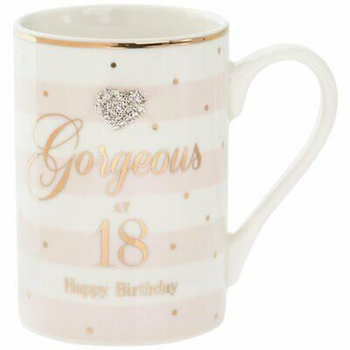 Picture of MAD DOTS 18TH BIRTHDAY MUG